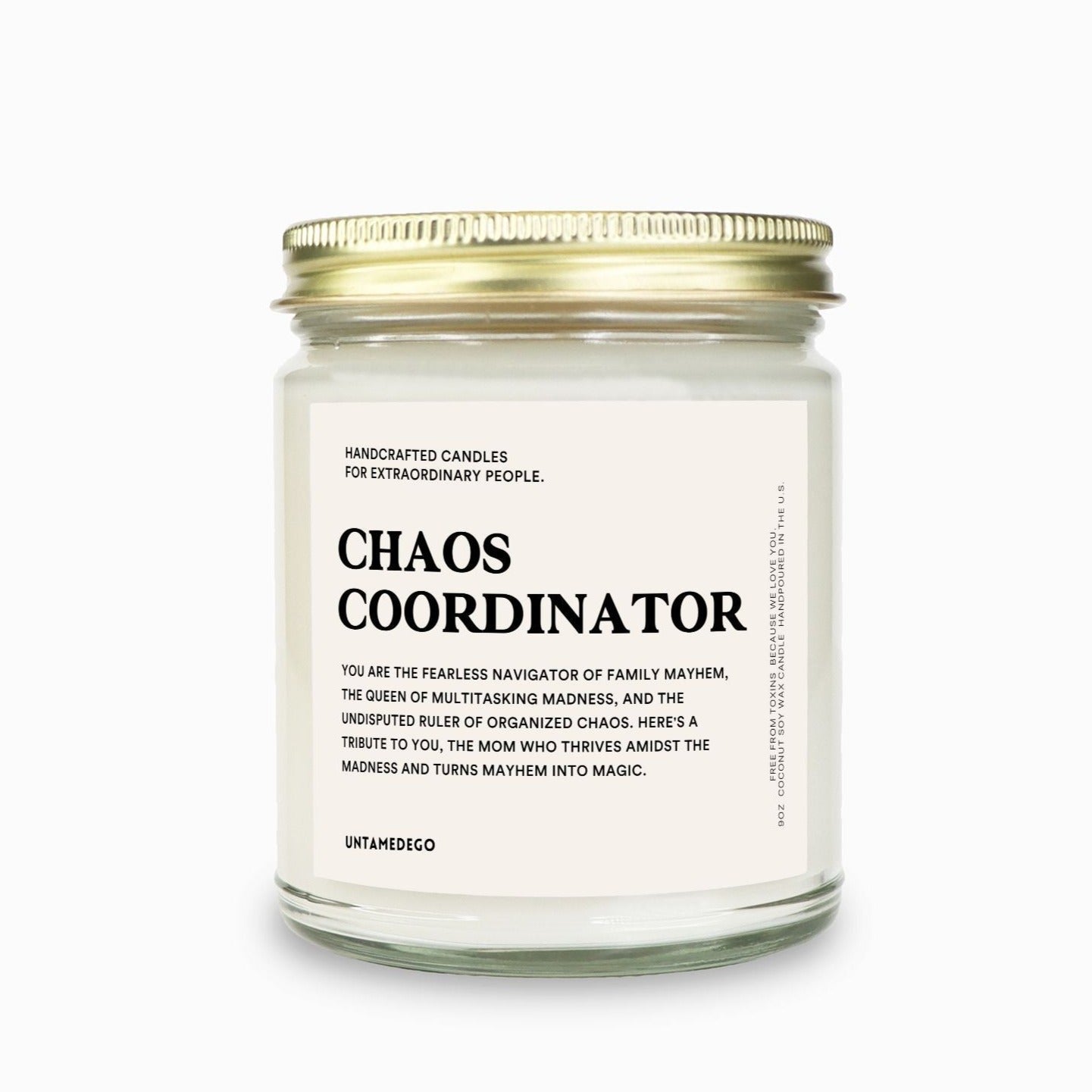 Chaos Coordinator Message Candle